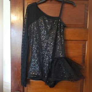 Weissman Black Contemporary Dance Costume